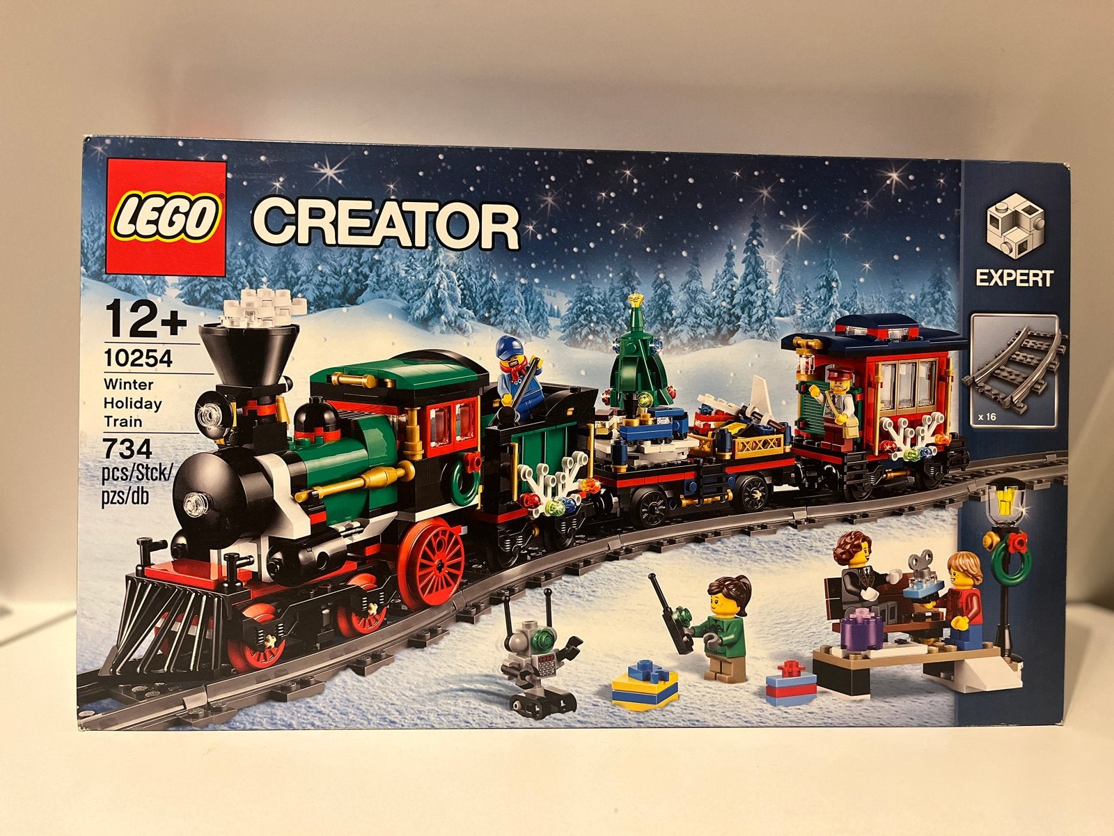 LEGO Creator Expert Winter Holiday Trein 10254, Lego, Nieuw, Ophalen of Verzenden, Ongeopend/sealed