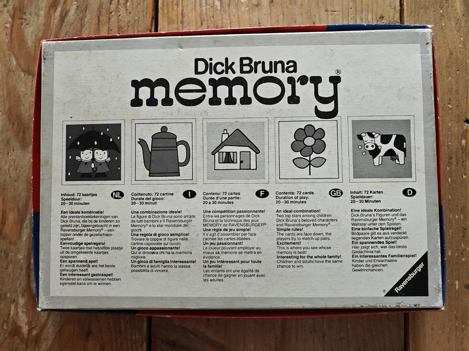 Dick Bruna, Memory., Ophalen of Verzenden, 999 Games., 999 Games., 999 Games.