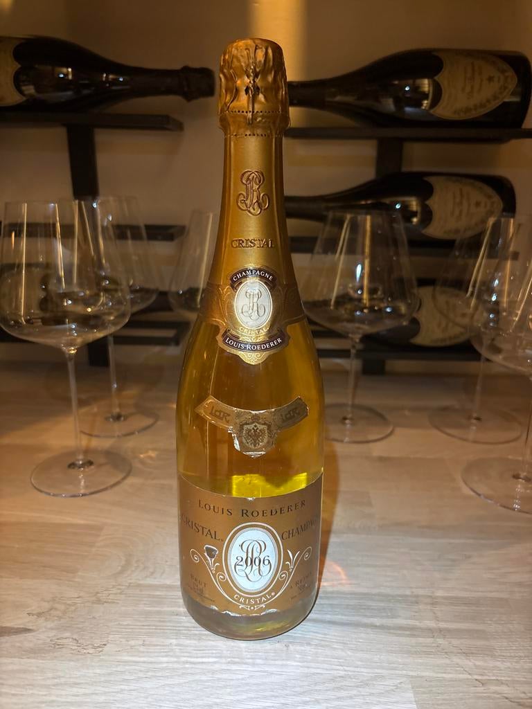 Louis Roederer Cristal Champagne 2006, Frankrijk, Ophalen of Verzenden, Vol, Champagne