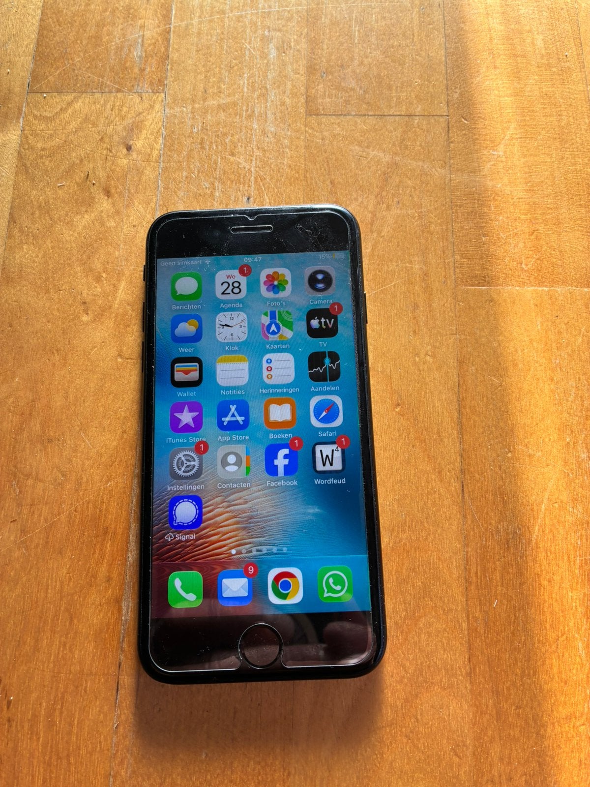 Iphone SE  64 GB, Telecommunicatie, Ophalen, Gebruikt, Zwart, 64 GB