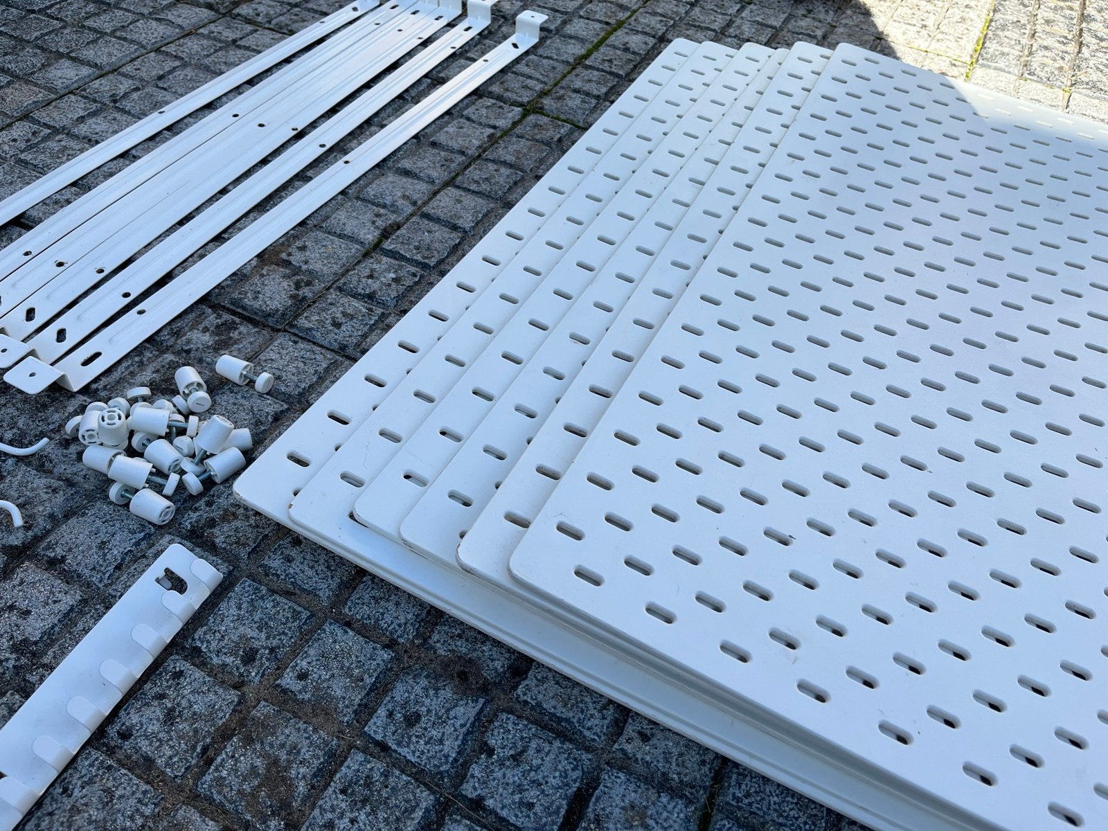 6x IKEA SKÅDIS Gaatjesbord Set met Accessoires, Ophalen of Verzenden
