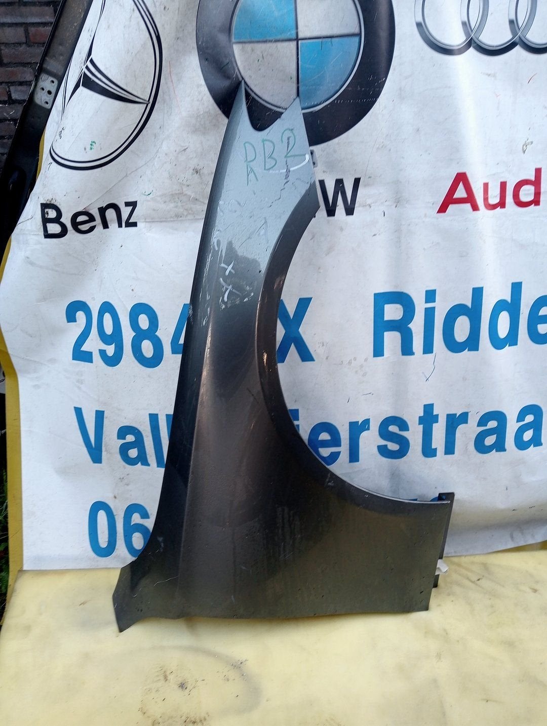 ZIJSCHERM RECHTS Mercedes E Klasse w213, Gebruikt, -, Ophalen of Verzenden, Spatbord