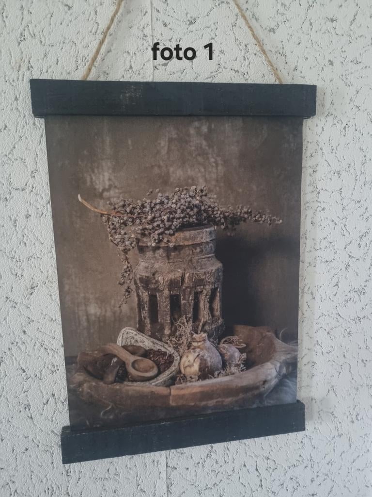Te koop sobere wanddoeken 30x40, Ophalen, 30 cm, Wandhanger, Meerkleurig