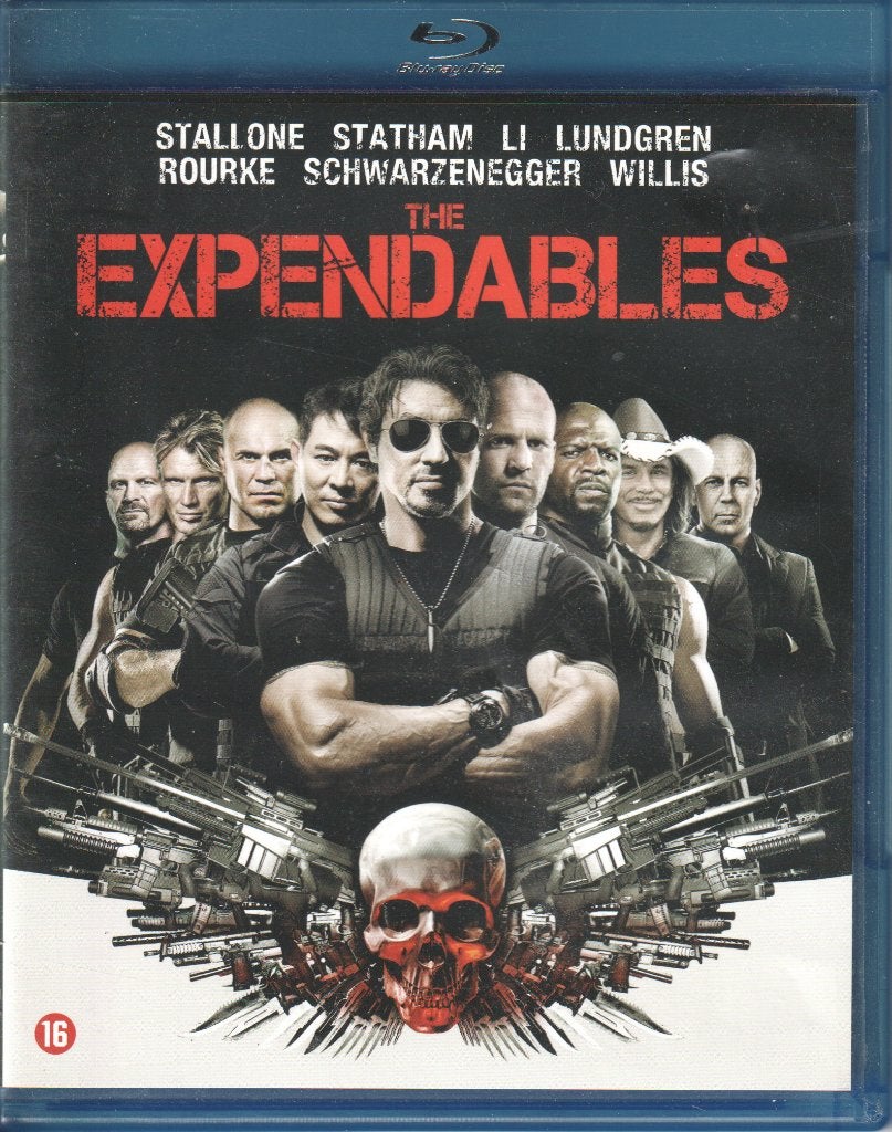 The Expendables Blu-ray - Actie met topcast, Vanaf 16 jaar, Nederlands, Film, Actie