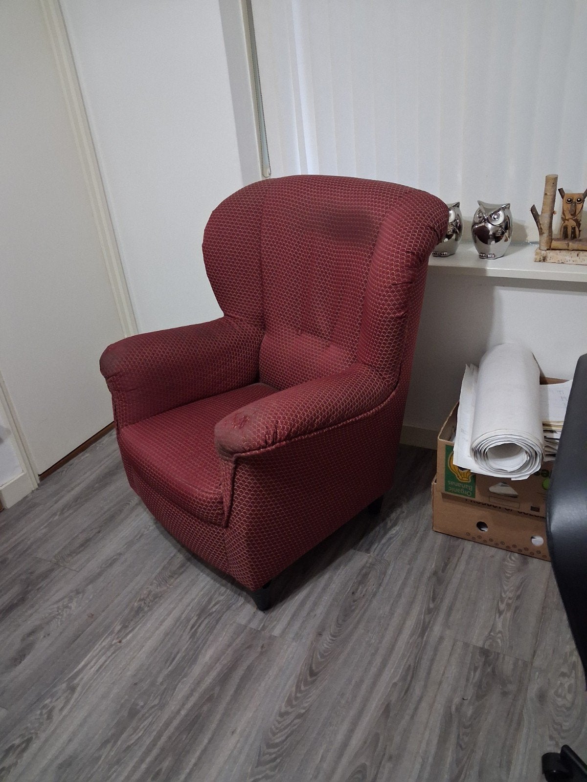 Comfortabele fauteuil, gaat weg wegens verhuizing, Huis en Inrichting, Fauteuils, Ophalen, Gebruikt, Klassiek, 75 tot 100 cm