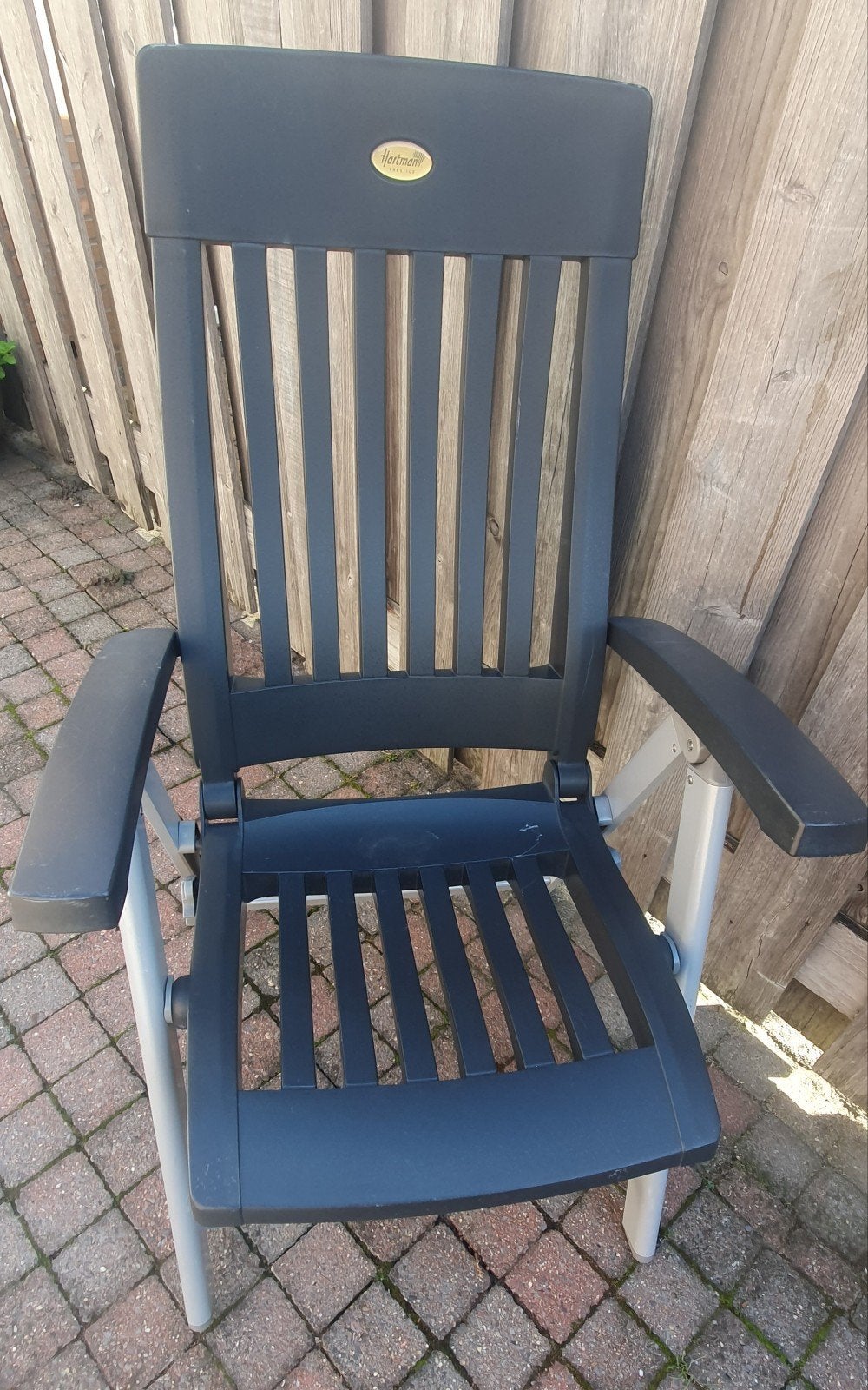 Hartman Prestige Tuinstoelen - 4 Stuks, Ophalen, Gebruikt, Kunststof, Verstelbaar