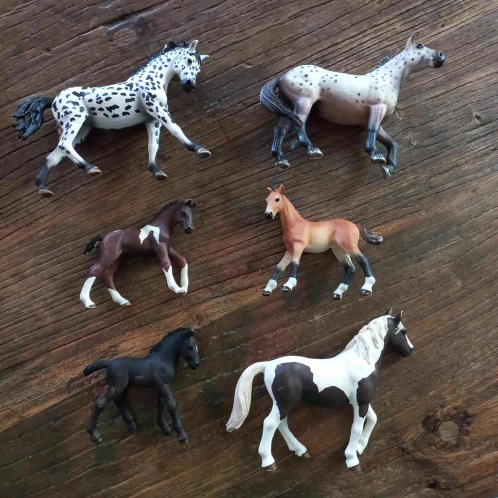 Schleich paarden, Verzamelen, Speelgoed, Ophalen of Verzenden, Gebruikt