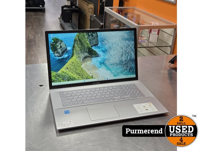 ASUS VivoBook 17 X712EA-BX176W 17,6'' Laptop, Computers en Software, Windows Laptops, Asus, Zo goed als nieuw, Support@asus.com