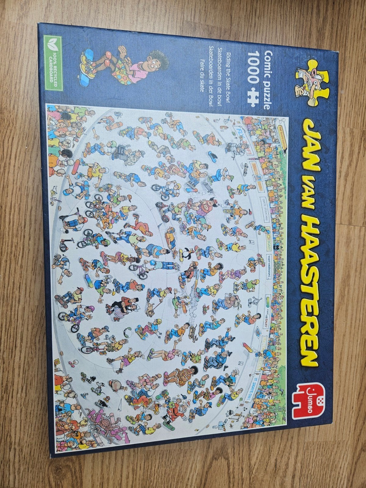 Jan van Haasteren 1000 stukjes, Hobby en Vrije tijd, Ophalen, 500 t/m 1500 stukjes, Zo goed als nieuw, Legpuzzel