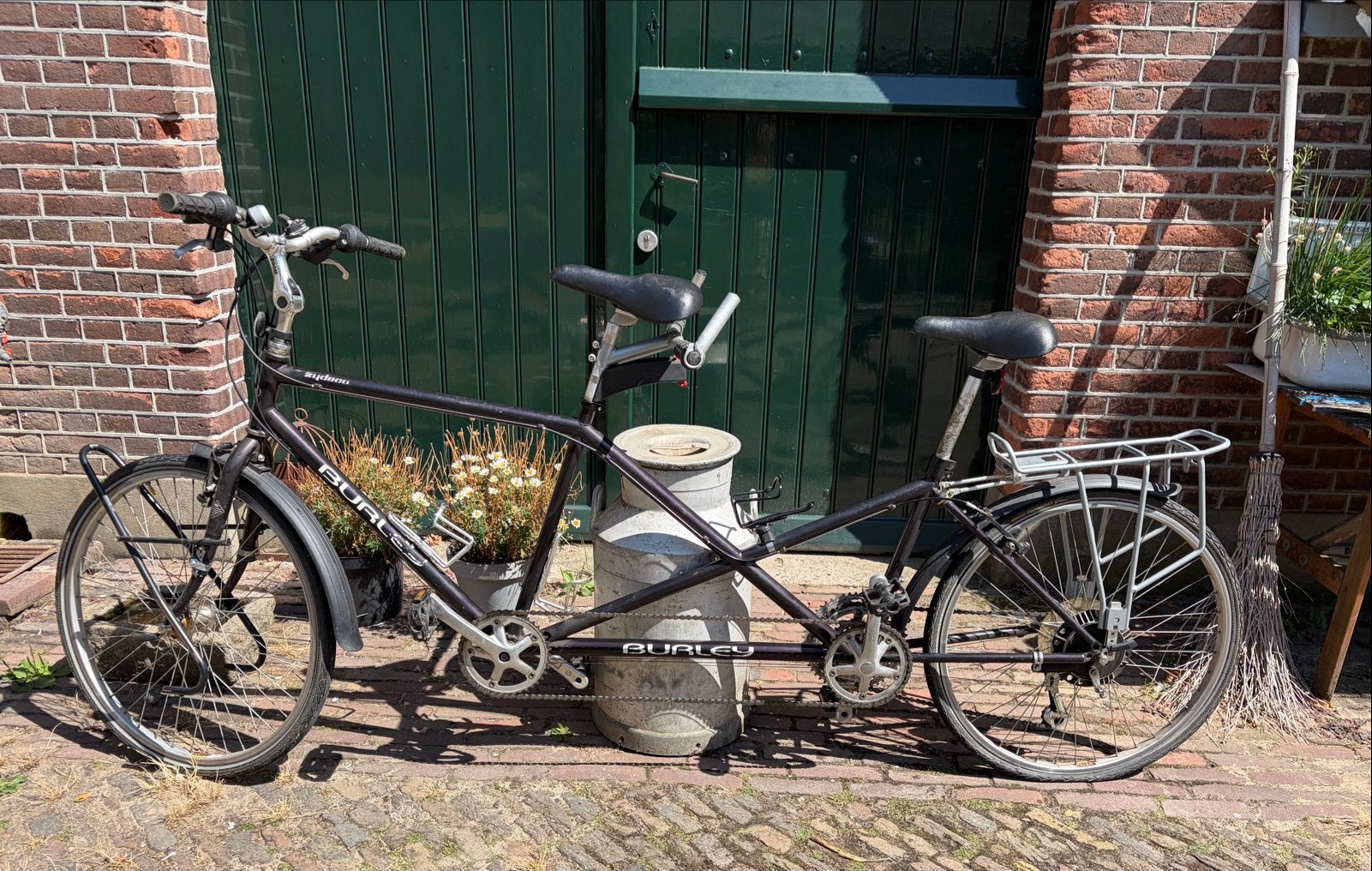 Burley sportieve tandem Zydeco, Fietsen en Brommers, Fietsen | Tandems, Ophalen, Gebruikt, Minder dan 47 cm, 49 tot 53 cm