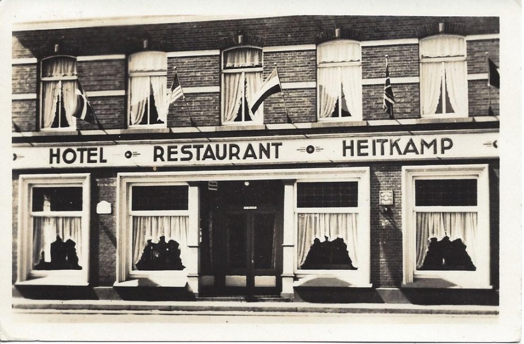 's Heerenberg (Gld.) Hotel Heitkamp, gelopen 1953, Ophalen of Verzenden, 1940 tot 1960, Gelopen, Gelderland