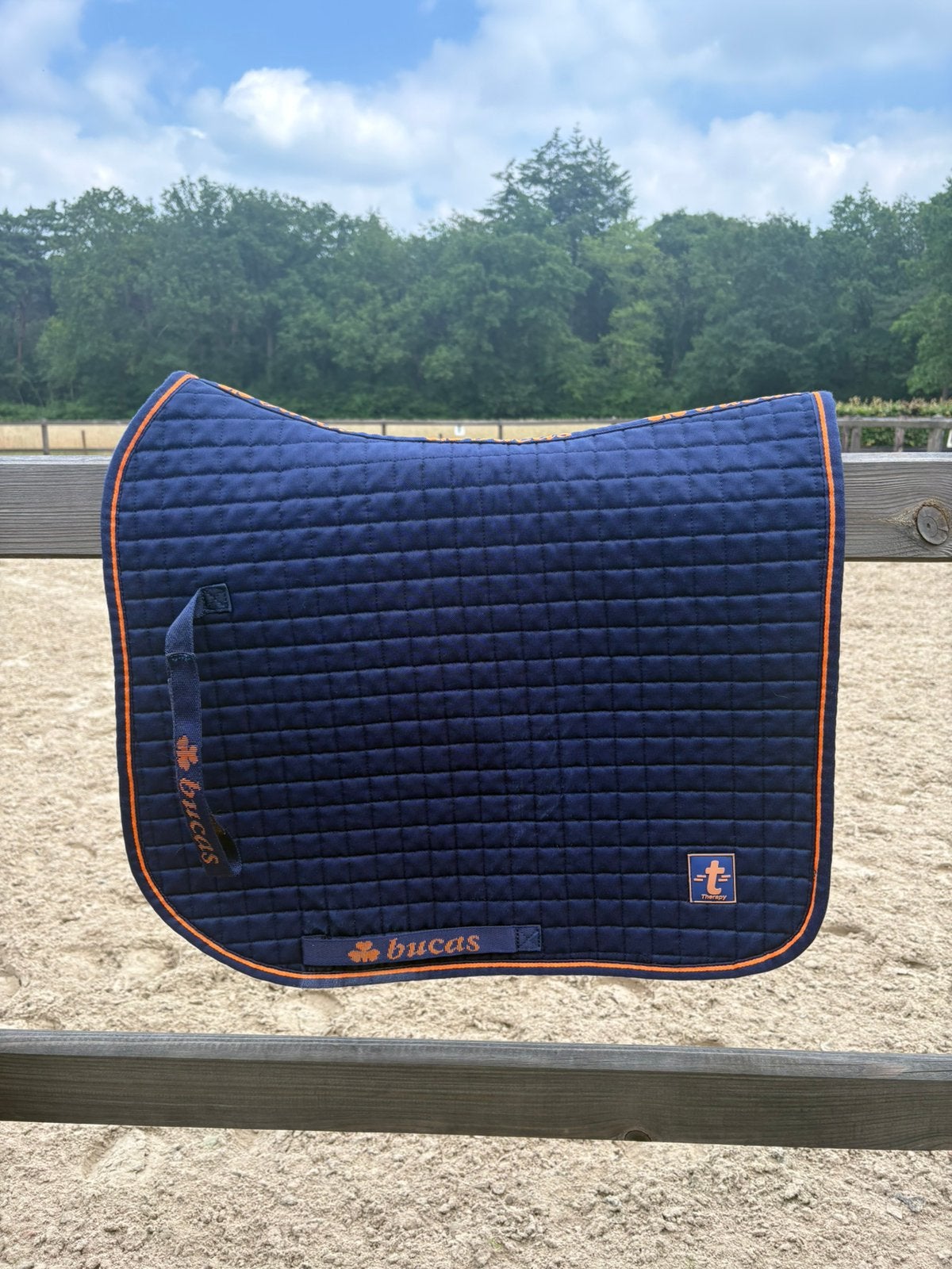 Bucas therapie dekje, Dressuurdekje, Zo goed als nieuw, Blauw, Full (L)