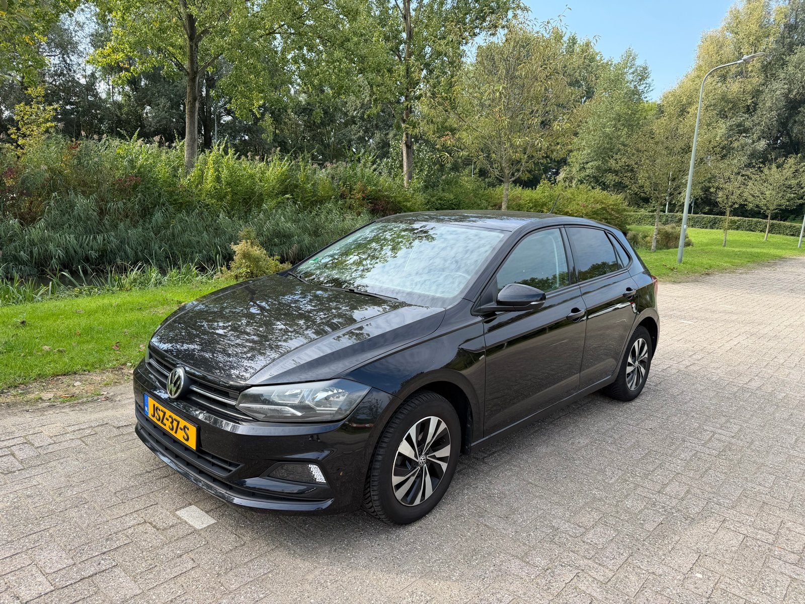 Volkswagen Polo 1.0 TSI 95pk 7-DSG Highline Digital dash, 95 pk, Zwart, Particulier, Geïmporteerd