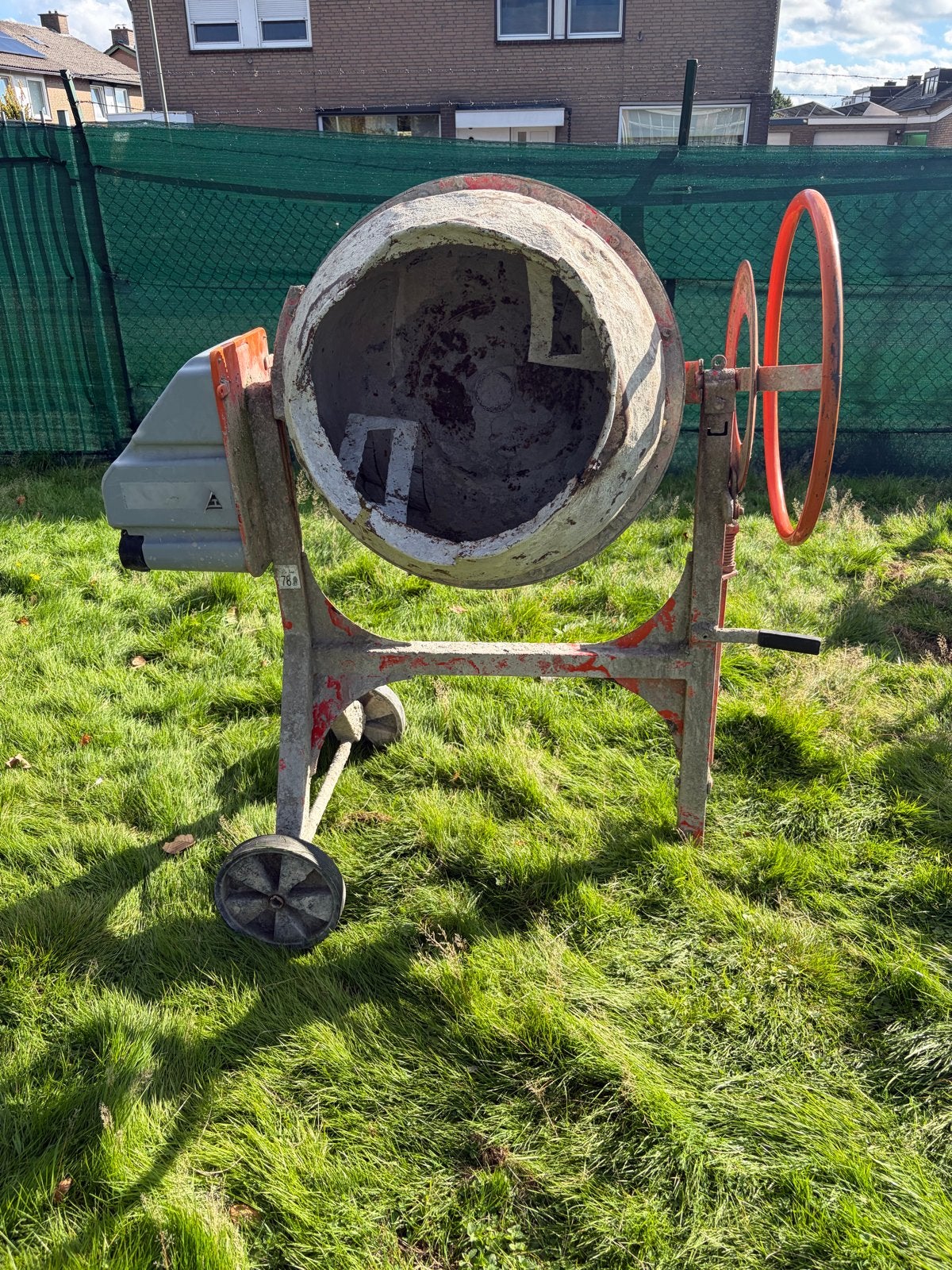 Betonmolen Profi 145 S - Gebruikt maar functioneel, Ophalen of Verzenden, Gebruikt