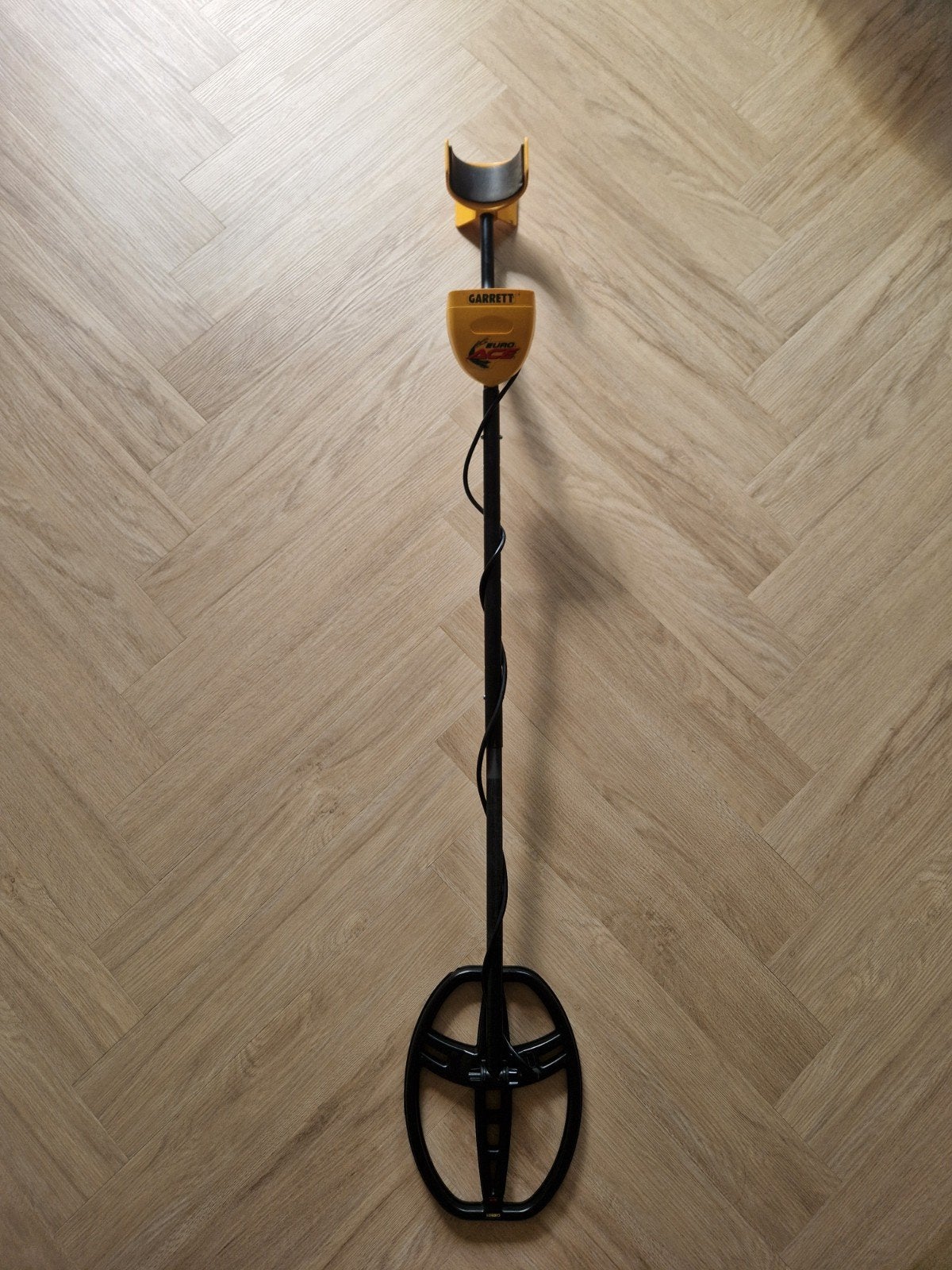 Garrett Euro Ace metaaldetector met koptelefoon