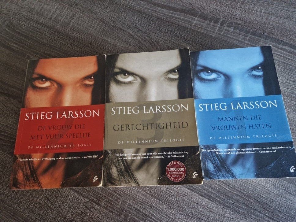 Stieg Larsson - De Millennium Trilogie (3 boeken), Boeken, Ophalen of Verzenden, Gelezen, Stieg Larsson