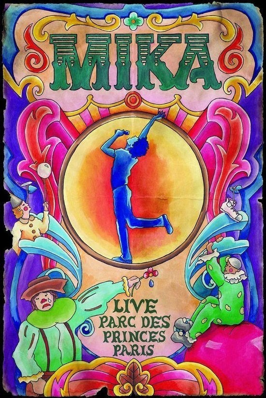 Mika live parc des princes Paris - mediabook, Alle leeftijden, Verzenden, Zo goed als nieuw, Concert