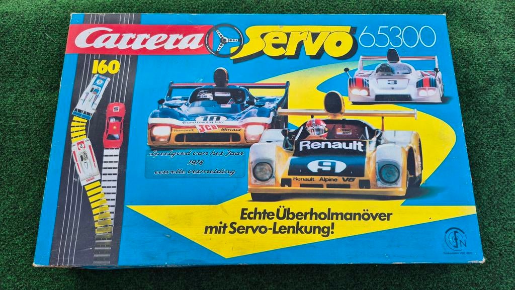 Carrera Servo 160 Racebaan Set 65300 met Renault Alpine, Ophalen of Verzenden