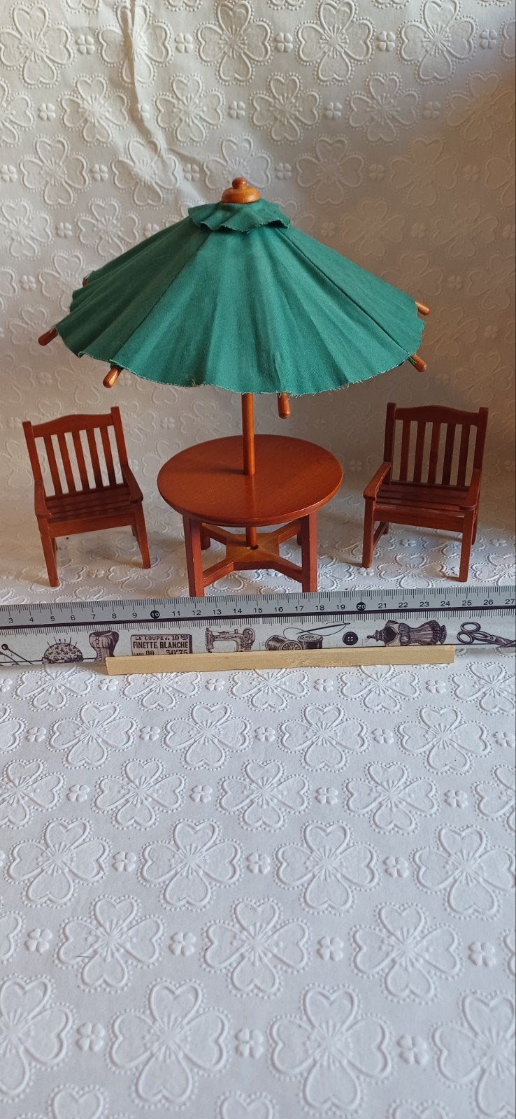 Leuk tuin setje, Verzamelen, Poppenhuizen en Toebehoren, Ophalen of Verzenden, Zo goed als nieuw, Poppenhuis