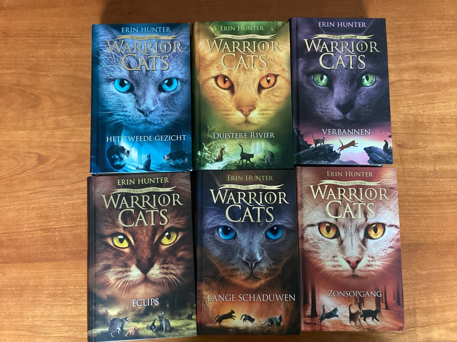 Warrior Cats: De Macht van Drie - Complete Serie 3 Hardcover, Ophalen of Verzenden, Zo goed als nieuw