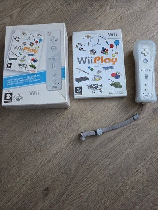 Wii Play met Wii Remote - Zo goed als nieuw, 1 speler, Ophalen of Verzenden, Zo goed als nieuw, Vanaf 3 jaar