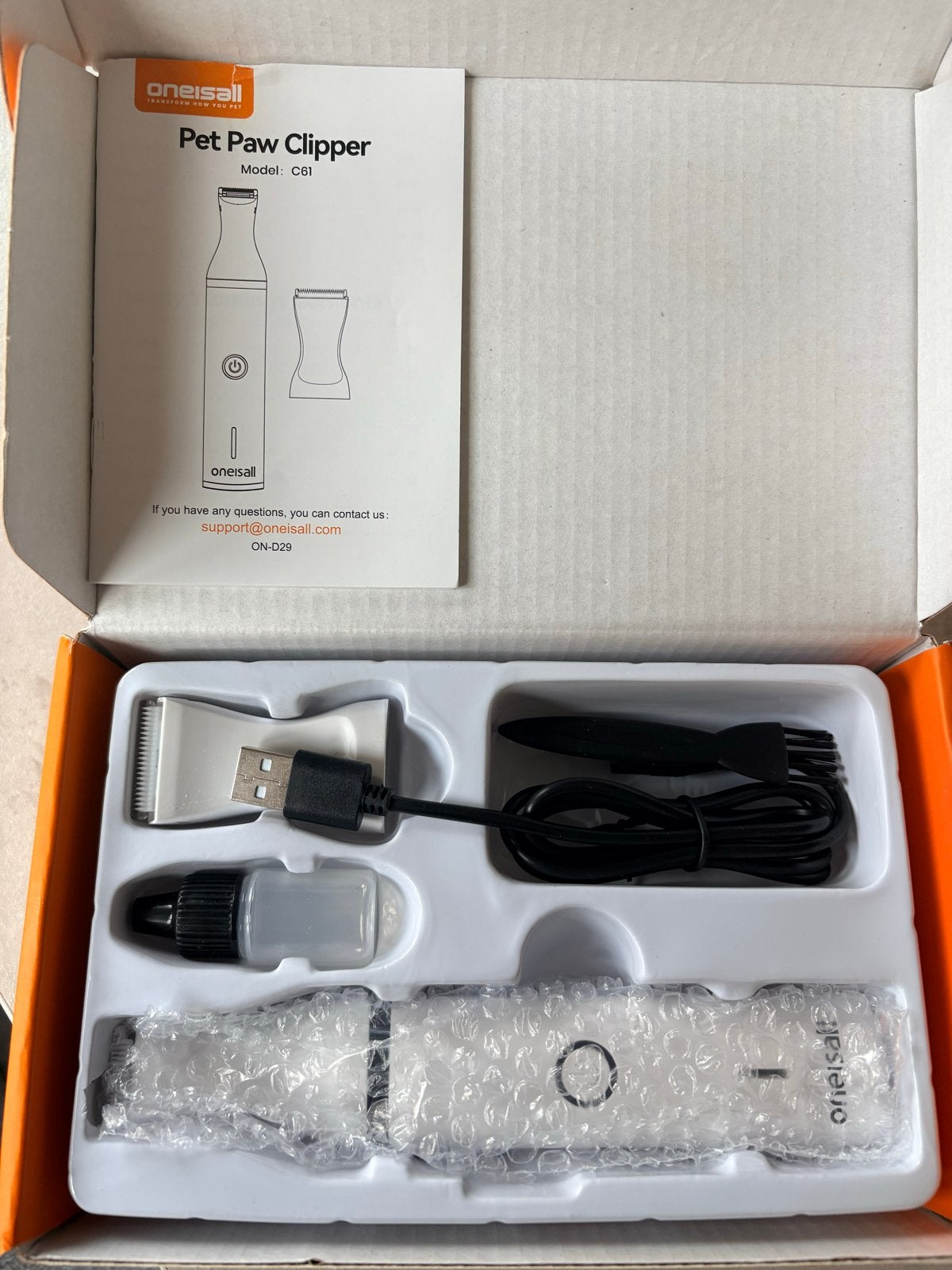 Hondenpoot trimmer van Oneisall, Ophalen of Verzenden