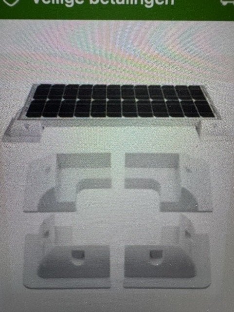 16 hoekprofielen voor zonnepanelen, Ophalen, Nieuw