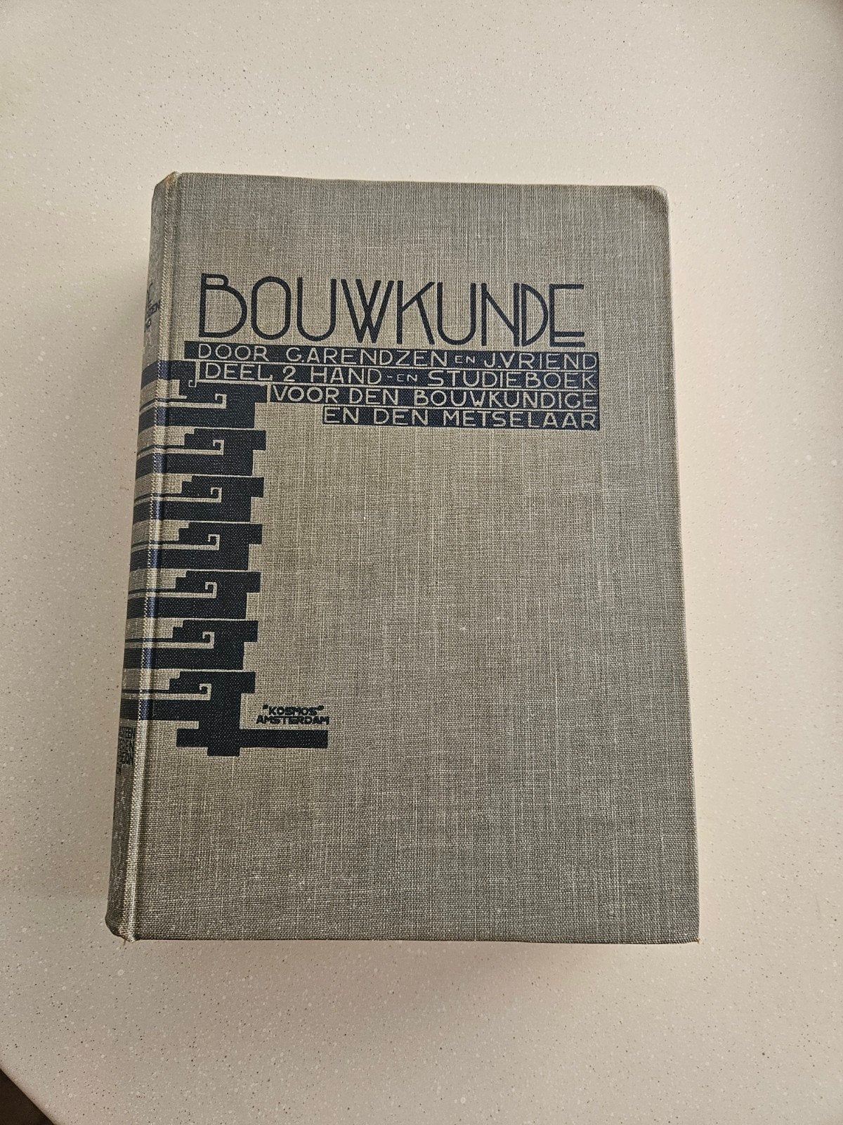 Bouwkunde  deel 2, hand en studieboek, Boeken, Ophalen of Verzenden, Beta, Gelezen