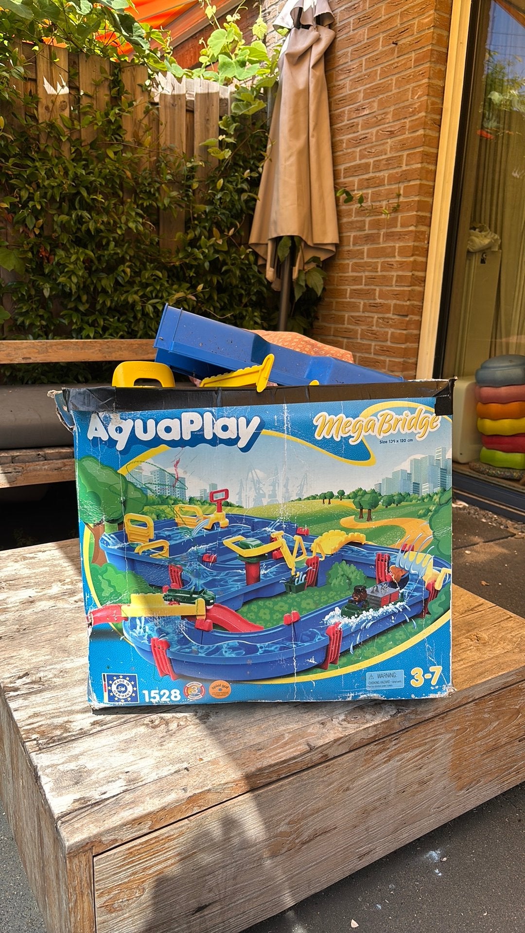 Aquaplay waterspeelgoed Waterbridge 1528, Ophalen of Verzenden, Zo goed als nieuw
