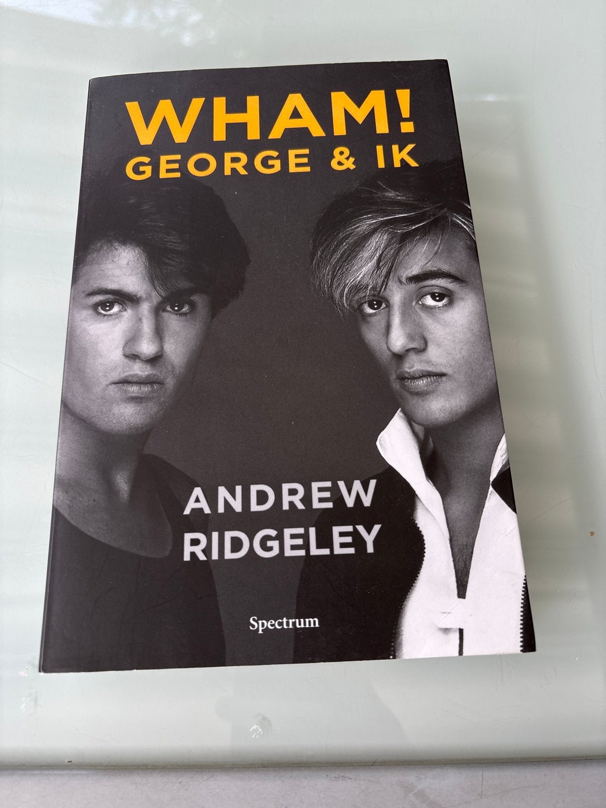 WHAM! George & Ik - Andrew Ridgeley Boek, Ophalen of Verzenden, Zo goed als nieuw, Artiest