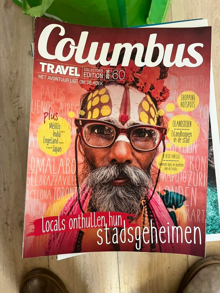 Stapel columbus tijdschriften 2016 - 2021, Ophalen, Zo goed als nieuw