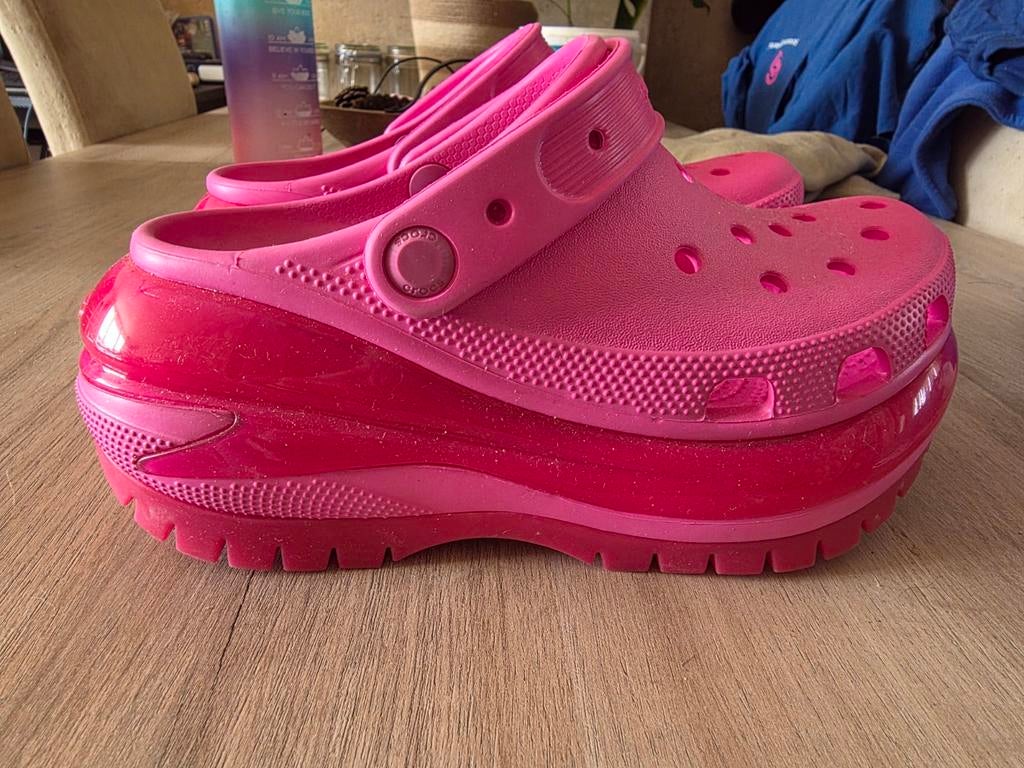Crocs classic crush maat 36/37, Ophalen, Instappers, Zo goed als nieuw, Crocs