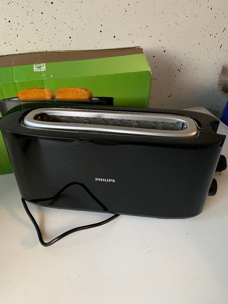 Philips Daily HD2590/90 - Broodrooster - Zwart, Gebruikt, Verzenden, Versuni Netherlands B.V., Claude Debussylaan 88, 1082 MD Amsterdam, Nederland