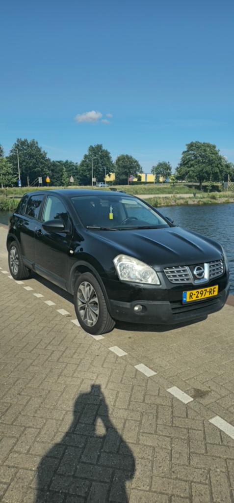 Nissan Qashqai 2.0 2WD CVT 2009 Zwart, Zwart, Leder, Particulier, Qashqai