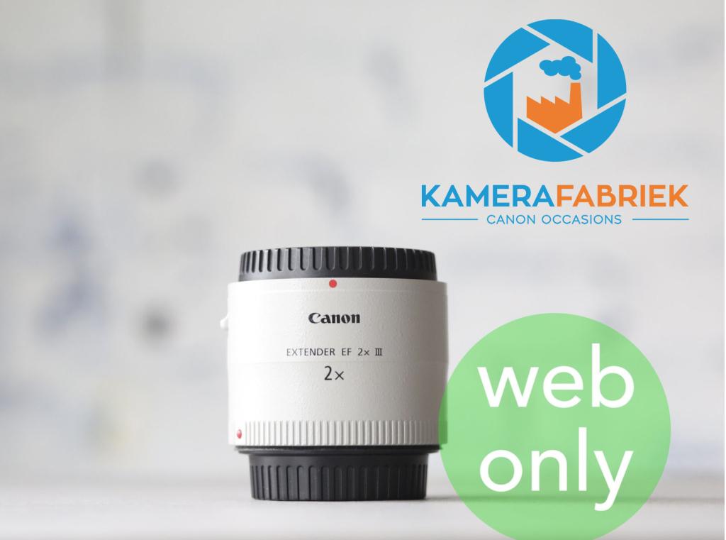 Canon EF 2x III Extender - Gratis verzending!, Canon, -, Verzenden, -