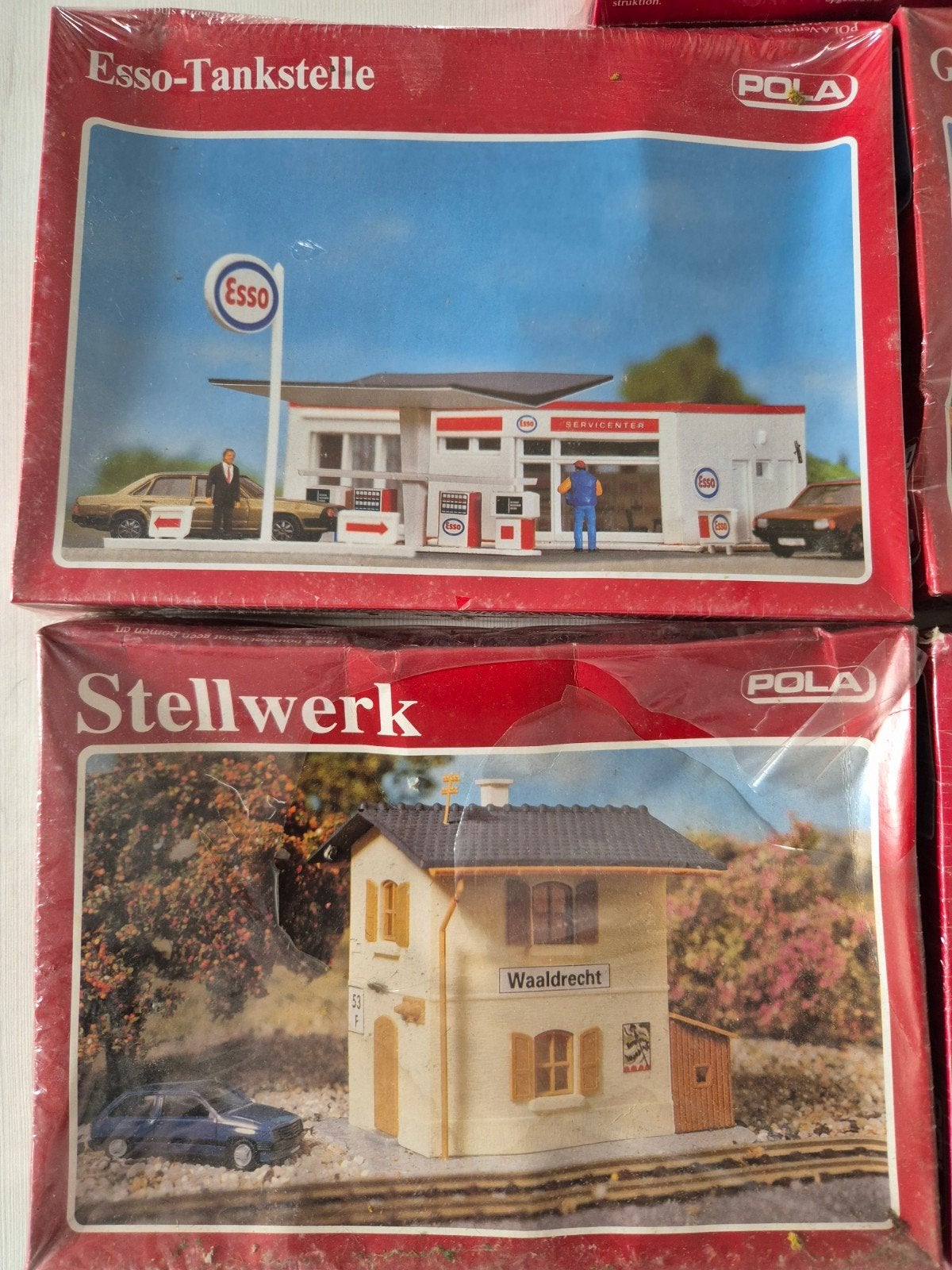 5 Pola H0 gebouwen (nieuw), Overige merken, Gelijkstroom of Wisselstroom, Brug, Tunnel of Gebouw, Nieuw
