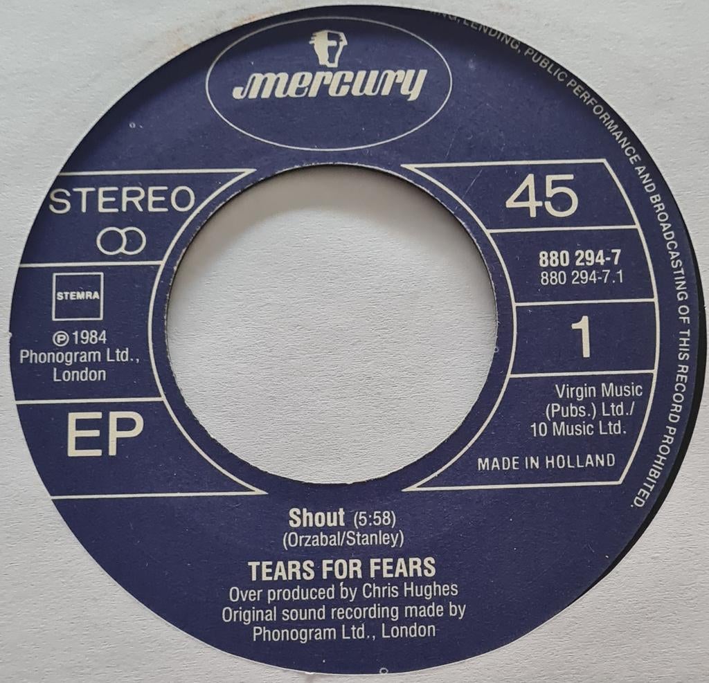 TEARS FOR FEARS  - SHOUT, Ophalen of Verzenden, Gebruikt, Pop