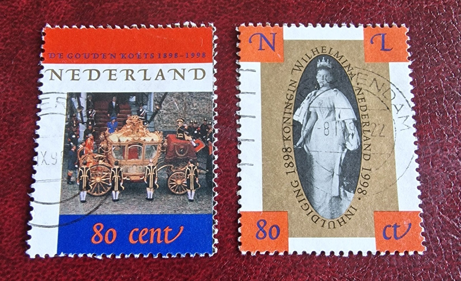 kv1157 Nederlandse postzegels: Gouden Koets & Koningin Wilhe, Postzegels en Munten, Ophalen of Verzenden, Na 1940, Gestempeld