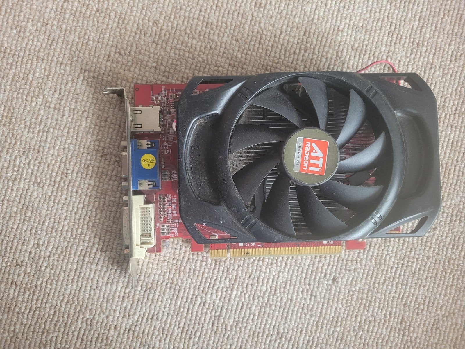 ATI Radeon Videokaart met VGA, DVI, HDMI aansluitingen, Ophalen of Verzenden, Gebruikt