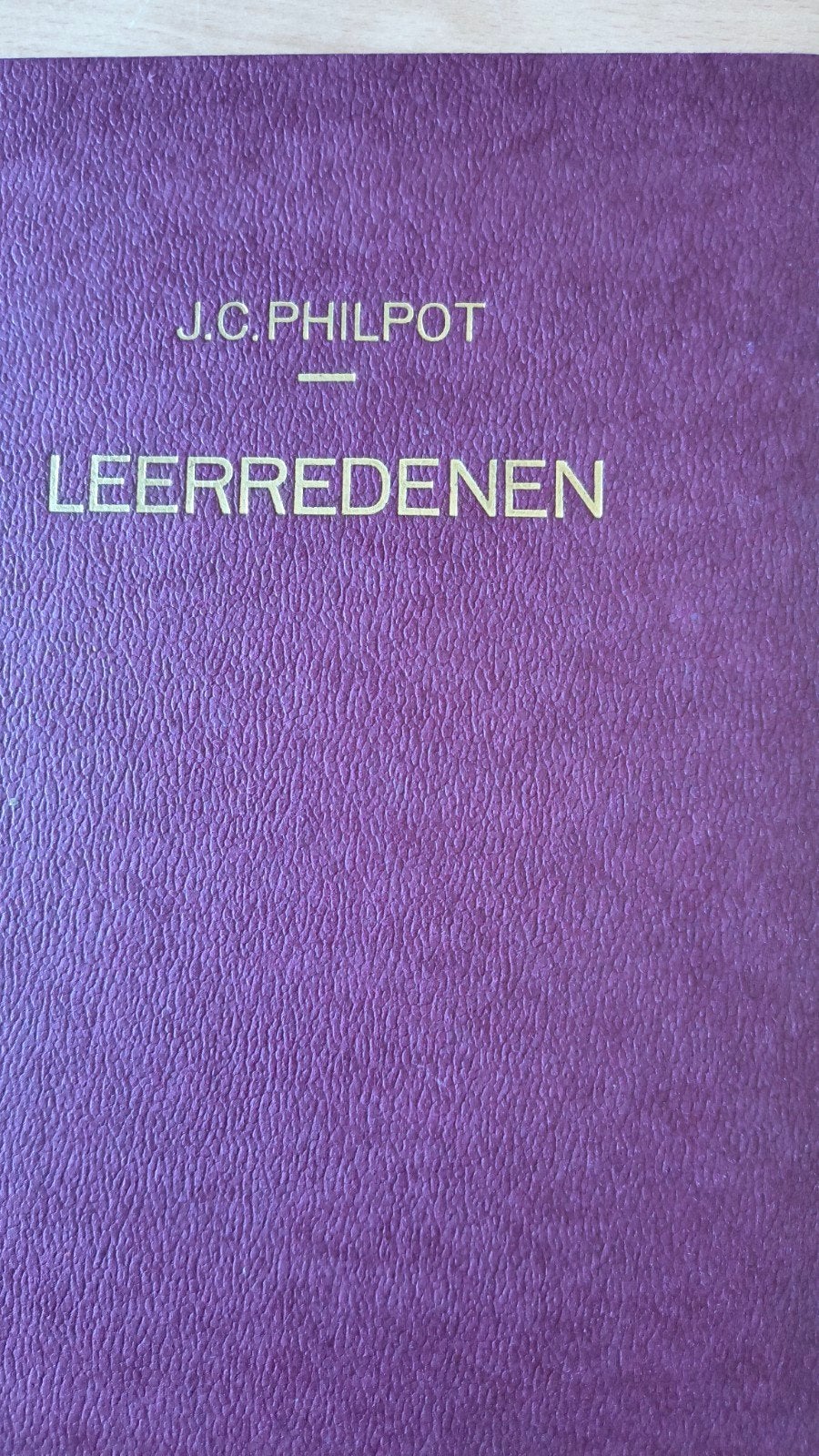 Leerredenen. JC Philpoti, Ophalen of Verzenden, Zo goed als nieuw, JC Philpot, Christendom | Protestants