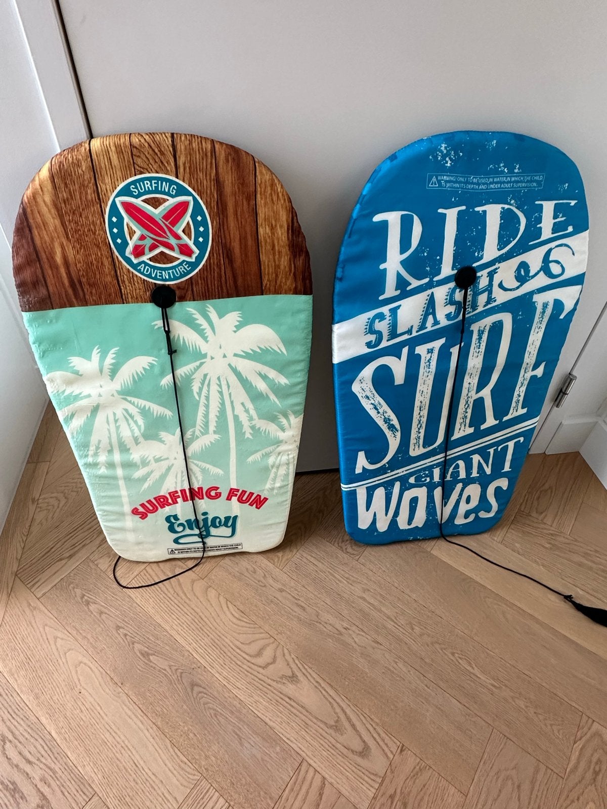 Bodyboards - Set van 2 voor Surfen en Strandplezier, Watersport en Boten, Ophalen, Gebruikt, Overige typen, Met koord
