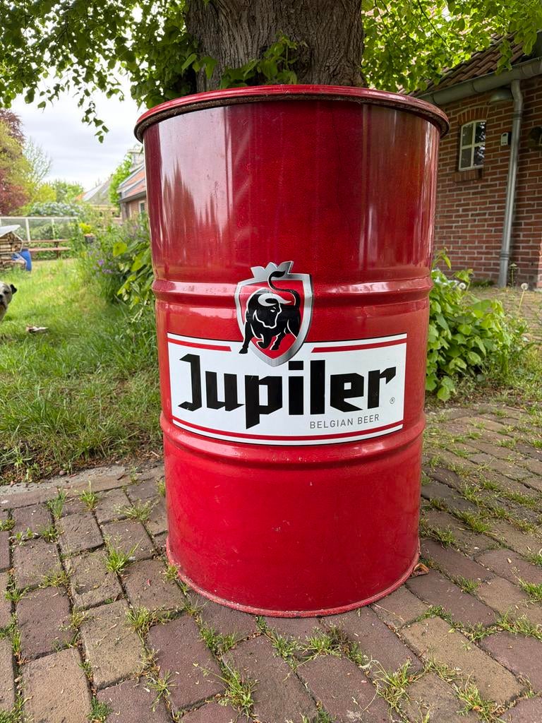 Jupiler BBQ vat - Unieke buitenkeuken, Ophalen, Gebruikt