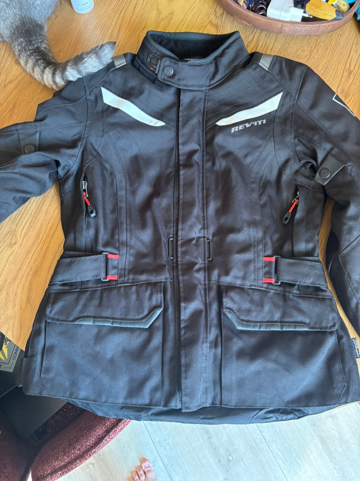 Zomer motorjas Rev'it mt04, Motoren, Ophalen of Verzenden, Tweedehands, Dames, Jas | textiel