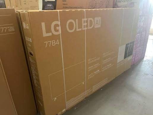 Lege doos LG OLED77B4 - big empty box - gratis af te halen, Doe-het-zelf en Verbouw, Kratten en Dozen, Ophalen, 100 cm of meer