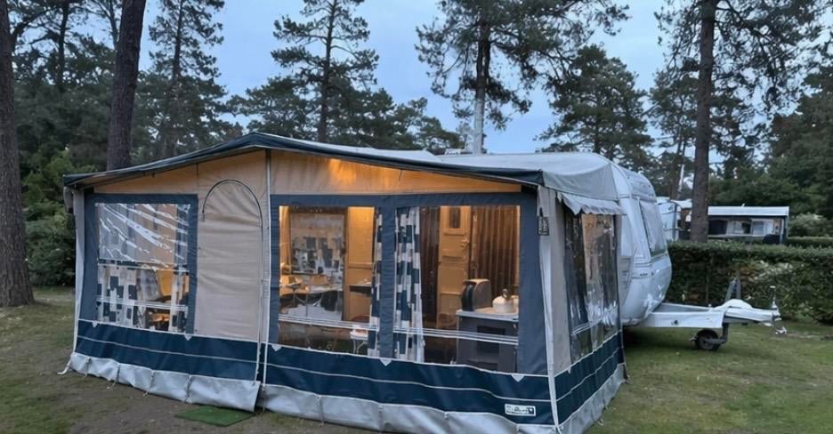 Ten cate voortent maat 11 zonder stokken, Caravans en Kamperen, Caravan accessoires, Ophalen of Verzenden, Gebruikt