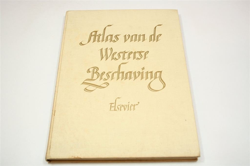 Atlas van de Westerse Beschaving — Vintage Cultuuratlas 1951, Boeken, Ophalen of Verzenden, Gelezen, Europa