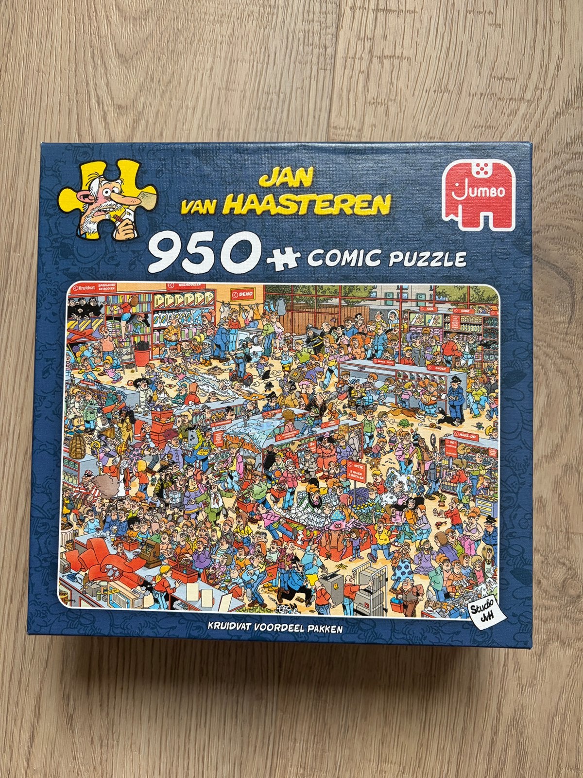 Jan van Haasteren 950 stukjes, Hobby en Vrije tijd, Ophalen, 500 t/m 1500 stukjes, Zo goed als nieuw