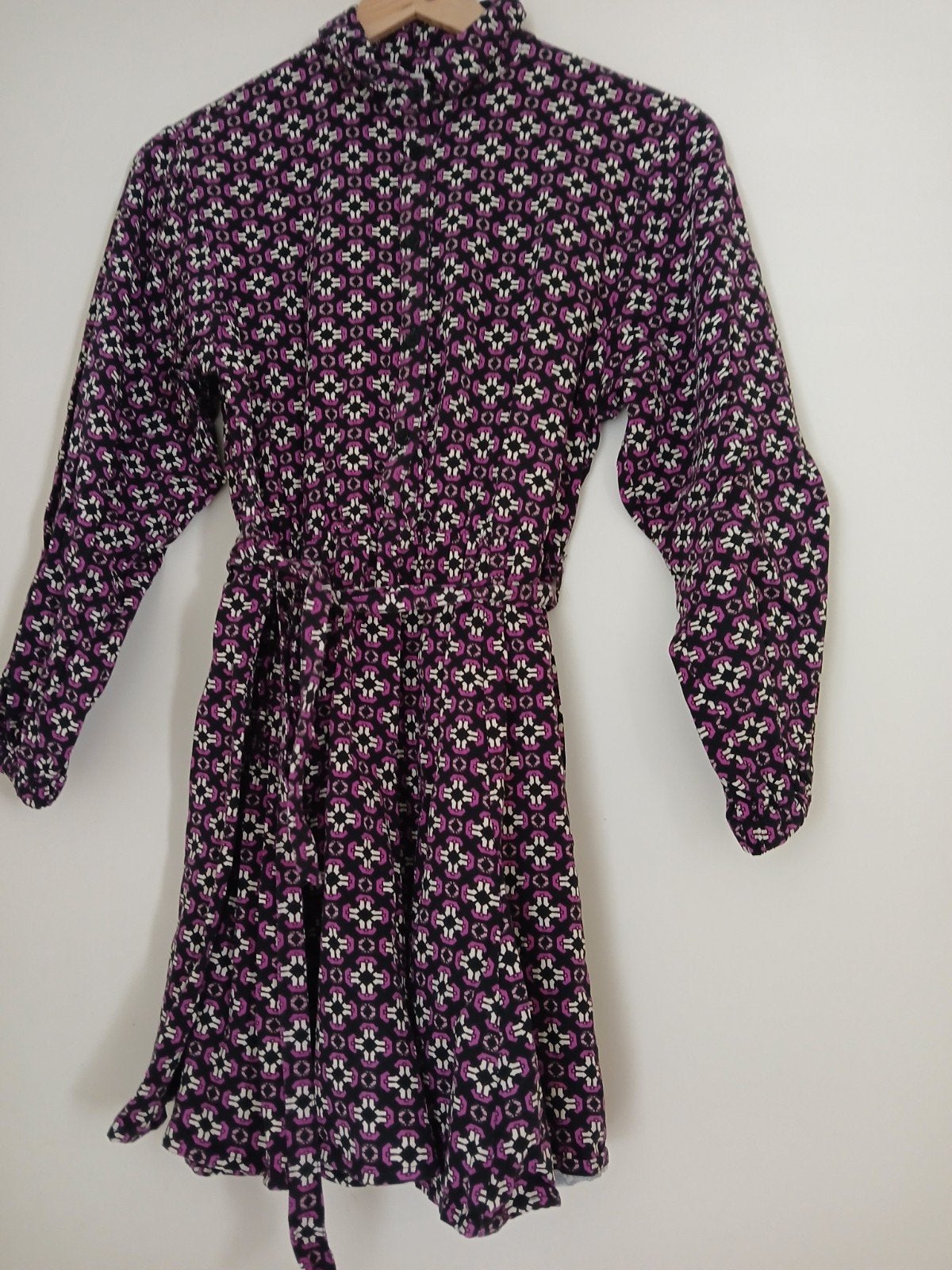 Shoeby jurk met print en strikceintuur, Ophalen of Verzenden, Gebruikt, Meisje, Jurk of Rok