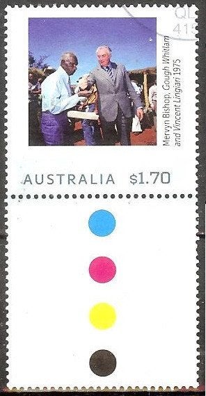 653 Australië 2026 Photography Australia met tab, Verzenden, Gestempeld