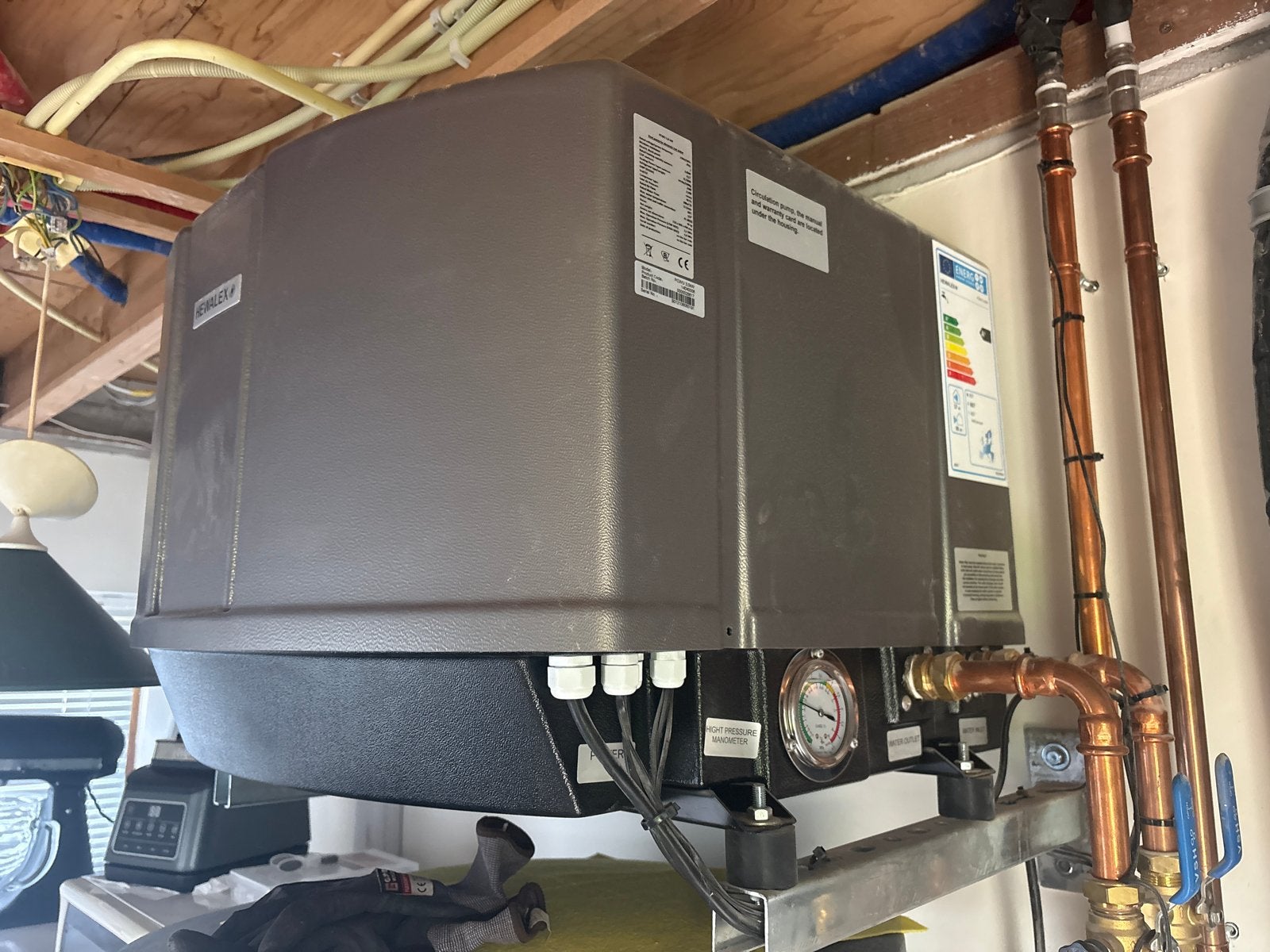 Hewalex 3kW Warmtepomp, Doe-het-zelf en Verbouw, Verwarming en Radiatoren, Zo goed als nieuw, Overige typen, Ophalen